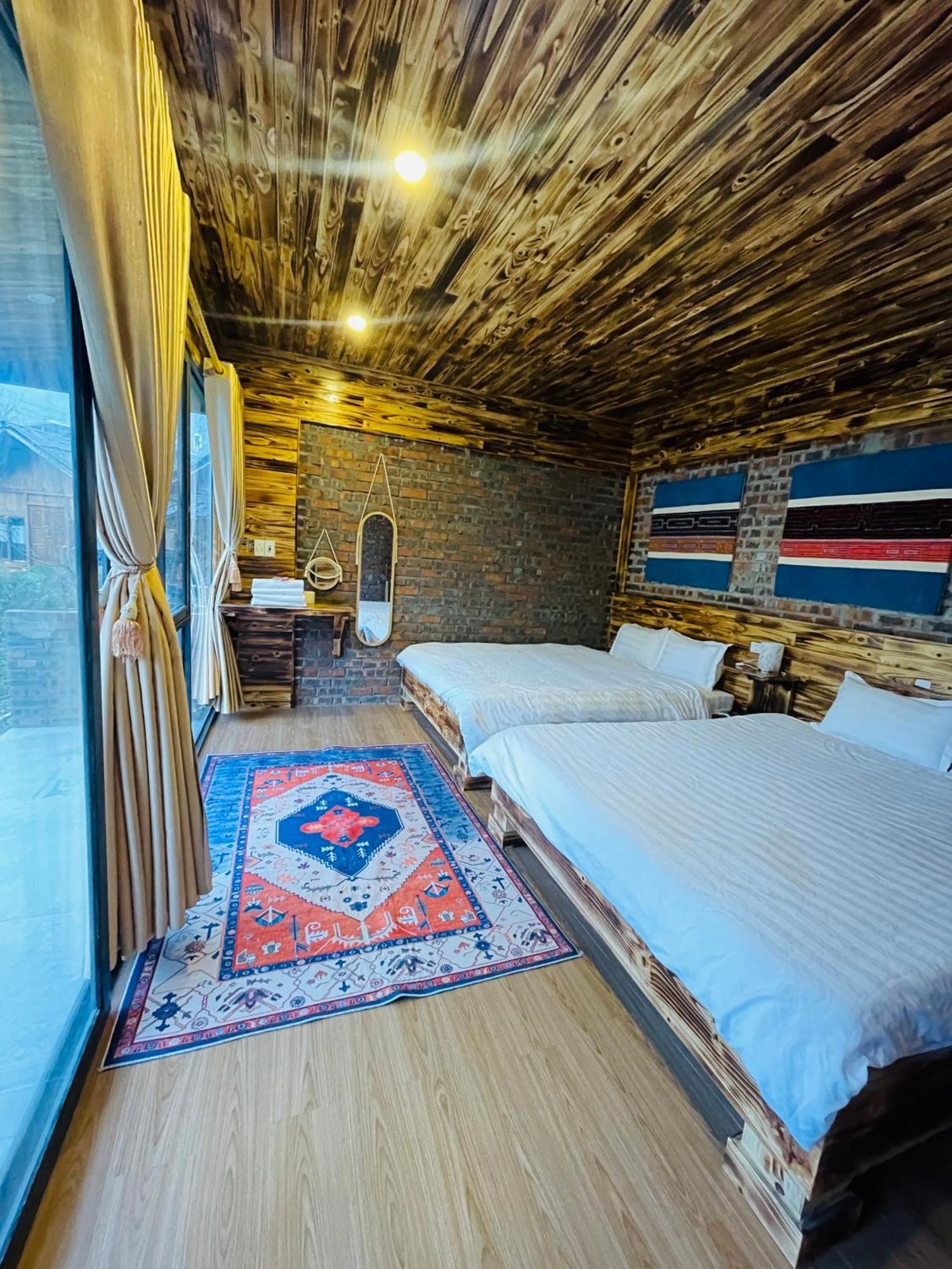Anh Duc Homestay Sapa Bagian luar foto