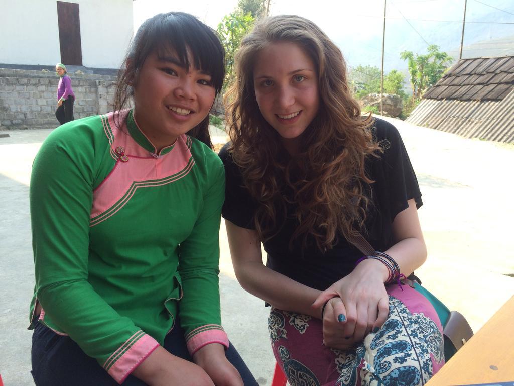 Anh Duc Homestay Sapa Bagian luar foto